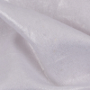 Metallic Silver and White Medium-Weight Linen Woven - Detail | Mood Fabrics