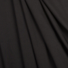 Black Satin-Faced Stretch Cotton-Polyester Twill - Folded | Mood Fabrics