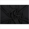 Black Satin-Faced Stretch Cotton-Polyester Twill - Full | Mood Fabrics