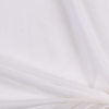 White Stretch Polyester-Spandex Jersey - Detail | Mood Fabrics