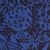 Liberty of London November Michael Blue Cotton Poplin - Detail | Mood Fabrics