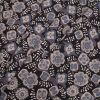 Liberty of London Takashi Matsubara Beige/Blue Cotton Poplin - Folded | Mood Fabrics