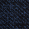 Black and Dusted Blue Abstract Blended Wool Knit - Detail | Mood Fabrics
