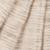 Metallic Gold/Cream Blended Silk-Cotton Woven - Folded | Mood Fabrics