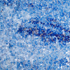 Blue/White Paillette Sequins on Polyester Netting | Mood Fabrics