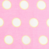 Bubble Gum Pink Polka Dot Cotton Voile - Detail | Mood Fabrics