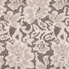 Black/Gold Double Faced Stretch Lacey Woven - Detail | Mood Fabrics