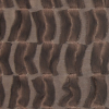 Dusty Brown Textural Cotton-Polyester Novelty Knit - Detail | Mood Fabrics