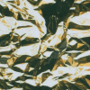 Gold Foil Digitally Printed Stretch Neoprene/Scuba Knit - Detail | Mood Fabrics