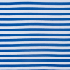 Primary Blue/White Striped Cotton Jersey | Mood Fabrics