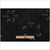 Black Polyester Blended Raschel Knit - Full | Mood Fabrics