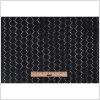 Black Geometric Stretch Raschel Lace Knit - Full | Mood Fabrics