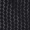 Black Geometric Stretch Raschel Lace Knit | Mood Fabrics