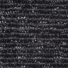 Black/Silver/White Striped Wool Blended Novelty Knit | Mood Fabrics