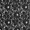 Black Floral Re-Embroidered Lace | Mood Fabrics