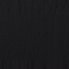 Black Bohemian-Inspired Cotton Gathered Woven - Detail | Mood Fabrics
