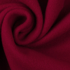 Italian Red Wool/Cashmere Coating - Detail | Mood Fabrics