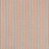 Tea Rose/White Candy Striped Cotton Voile - Detail | Mood Fabrics