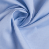 Light Blue Pinpoint Oxford Pima Cotton Woven Shirting - Detail | Mood Fabrics