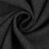 Moschino Black/White Lightweight Blended Wool Coating - Detail | Mood Fabrics