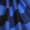 Blue/Black Buffalo Check Cotton Flannel - Folded | Mood Fabrics