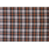 Purple/Orange/White Plaid Cotton Flannel - Full | Mood Fabrics