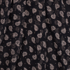 Jason Wu Black/Taupe Paisley Silk Chiffon - Folded | Mood Fabrics