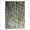 J. Mendel Silver/Macaw Green Abstract Silk Organza Panels - Full | Mood Fabrics