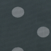 Grey/White Polka Dot Polyester Netting/Mesh - Detail | Mood Fabrics