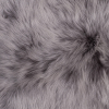 Small Toscana Gray Lamb Fur w/ Mauve Suede Back | Mood Fabrics