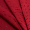 Red 100 Denier Polyester Athletic Mesh - Folded | Mood Fabrics