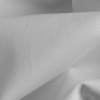 Optic White Stretch Cotton Sateen - Detail | Mood Fabrics