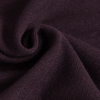 Plum Stretch Wool-Rayon Double Knit - Detail | Mood Fabrics