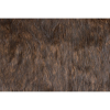 Brown/Black Knitted Faux Long Haired Shearling - Full | Mood Fabrics