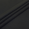 Black Textural Stretch Polyester Knit - Folded | Mood Fabrics