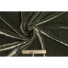 Olive Soft Rayon-Silk Velvet - Full | Mood Fabrics