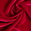 Garnet Soft Rayon-Silk Velvet - Detail | Mood Fabrics