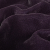 Cicero Gunmetal Soft Rayon-Silk Velvet - Detail | Mood Fabrics