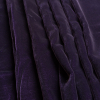 Plum Soft Rayon-Silk Velvet - Folded | Mood Fabrics
