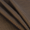 Metallic Copper/Black Quilted Brocade - Folded | Mood Fabrics