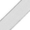 Silver Wire-Edge Ribbon - 1.5 - Detail | Mood Fabrics