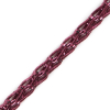 Metallic Magenta Crochet Chain - 0.125 - Detail | Mood Fabrics