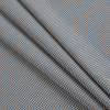 Blue/Orange/White Mini Check Cotton Shirting - Folded | Mood Fabrics