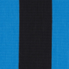 Blue/Black Awning Striped Printed Polyester Woven - Detail | Mood Fabrics