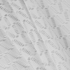 White Abstract Raschel Lace - Folded | Mood Fabrics