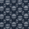 Moonlight Blue Abstract Crochet Lace - Detail | Mood Fabrics