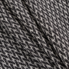 Black/White Herringbone Wool Tweed - Folded | Mood Fabrics
