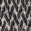Black/White Herringbone Wool Tweed - Detail | Mood Fabrics