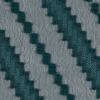 Famous NYC Designer Forest Green Diagonal Burnout Chiffon - Detail | Mood Fabrics