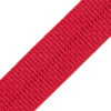 Red Stretch Fold Over Grosgrain - 0.625 - Detail | Mood Fabrics